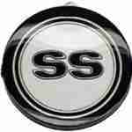 This is an image of a 1968 Camaro SS Horn Cap Insert, GM Licensed